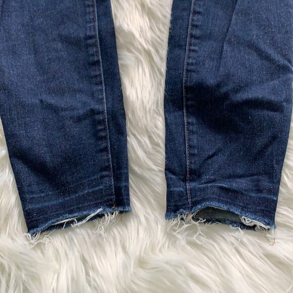 J Brand Women's 24 Distressed Skinny Crop Raw Jeans - Picture 7 of 7